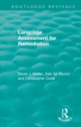 Image for Language assessment for remediation