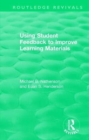 Image for Using Student Feedback to Improve Learning Materials