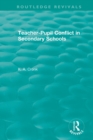 Image for Teacher-pupil conflict in secondary schools