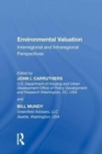 Image for Environmental Valuation : Interregional and Intraregional Perspectives