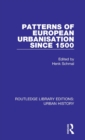 Image for Patterns of European Urbanisation Since 1500