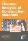 Image for Handbook of thermal analysis of construction materials