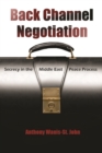 Image for Back Channel Negotiation: Security in Middle East Peace Process