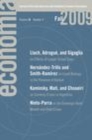 Image for Economia: Fall 2009 : Journal of the Latin American and Caribbean Economic Association