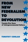 Image for From New Federalism to Devolution