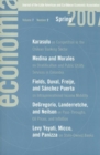 Image for Economia: Spring 2007