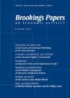 Image for Brookings Papers on Economic Activity: Spring 2011