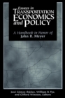 Image for Essays in Transportation Economics and Policy