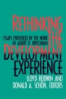 Image for Rethinking the Development Experience