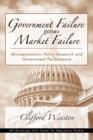 Image for Government Failure versus Market Failure