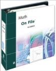 Image for Math on File : Algebra