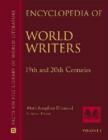 Image for Encyclopedia of World Writers, 19th and 20th Centuries