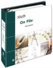 Image for Math on File : Calculus