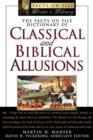 Image for Facts On File dictionary of classical and biblical allusions