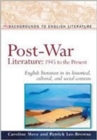 Image for Post-war literature  : 1945 to the present