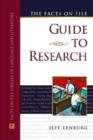 Image for The Facts On File guide to research