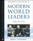 Image for Biographical dictionary of modern world leaders