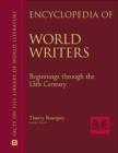 Image for Encyclopedia of World Writers : Beginnings to the 20th Century
