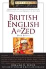 Image for British English A to Zed