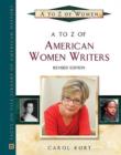 Image for A to Z of American Women Writers