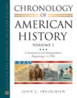 Image for Chronology of American History