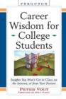 Image for Career Wisdom for College Students