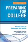 Image for Preparing for College : Practical Advice for Students and Their Families