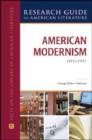 Image for AMERICAN MODERNISM, 1914-1945
