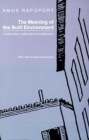 Image for The Meaning of the Built Environment