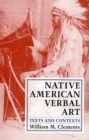 Image for Native American Verbal Art