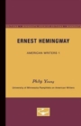 Image for Ernest Hemingway - American Writers 1 : University of Minnesota Pamphlets on American Writers