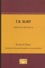 Image for T.S. Eliot - American Writers 8 : University of Minnesota Pamphlets on American Writers