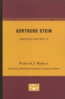 Image for Gertrude Stein - American Writers 10 : University of Minnesota Pamphlets on American Writers