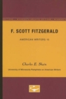 Image for F. Scott Fitzgerald - American Writers 15