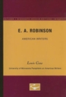 Image for E.A. Robinson - American Writers 17 : University of Minnesota Pamphlets on American Writers