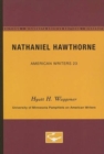 Image for Nathaniel Hawthorne - American Writers 23