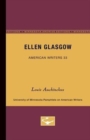 Image for Ellen Glasgow - American Writers 33 : University of Minnesota Pamphlets on American Writers