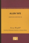 Image for Allen Tate - American Writers 39 : University of Minnesota Pamphlets on American Writers