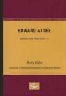 Image for Edward Albee - American Writers 77 : University of Minnesota Pamphlets on American Writers