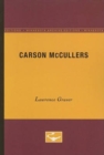 Image for Carson McCullers : University of Minnesota Pamphlets on American Writers
