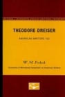 Image for Theodore Dreiser - American Writers 102 : University of Minnesota Pamphlets on American Writers
