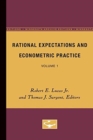 Image for Rational Expectations and Econometric Practice : Volume 1