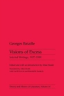 Image for Visions of excess  : selected writings, 1927-1939