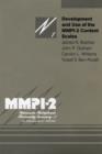 Image for Development and Use of the MMPI-2 Content Scales