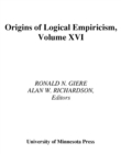 Image for Origins Of Logical Empiricism