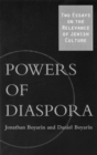Image for Powers of diaspora  : two essays on the relevance of Jewish culture