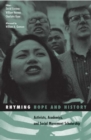 Image for Rhyming Hope and History : Activists, Academics, and Social Movement Scholarship