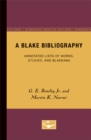Image for A Blake Bibliography