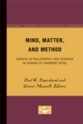 Image for Mind, Matter, and Method