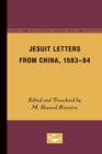 Image for Jesuit Letters From China, 1583-84
